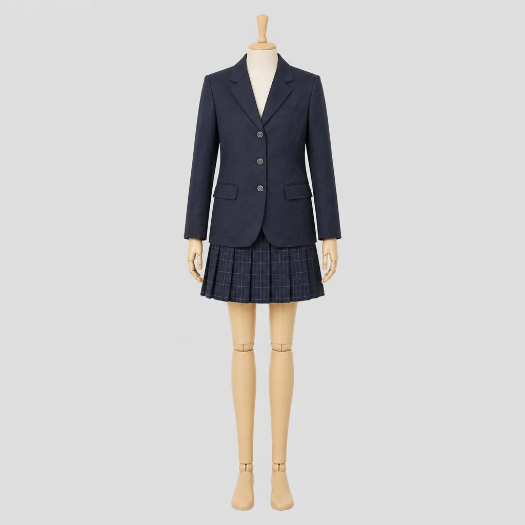 両国高校の女子の制服のイメージ