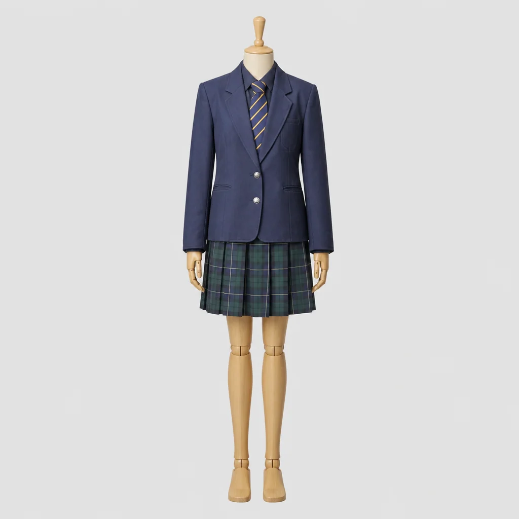 葛西南高校の女子の制服のイメージ