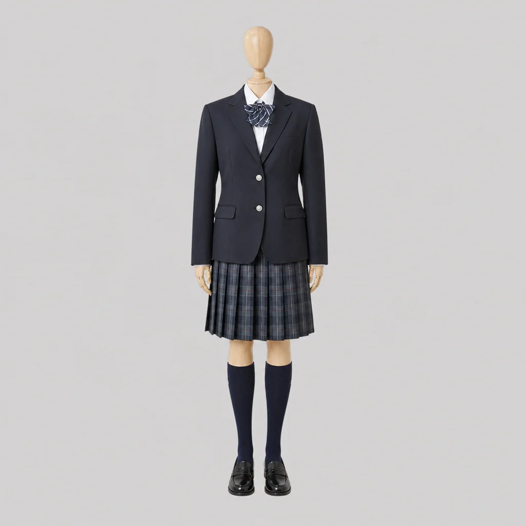 葛飾商業高校の制服のイメージ