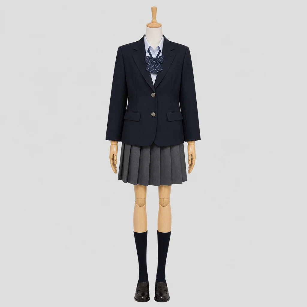 片倉高校の女子の制服のイメージ