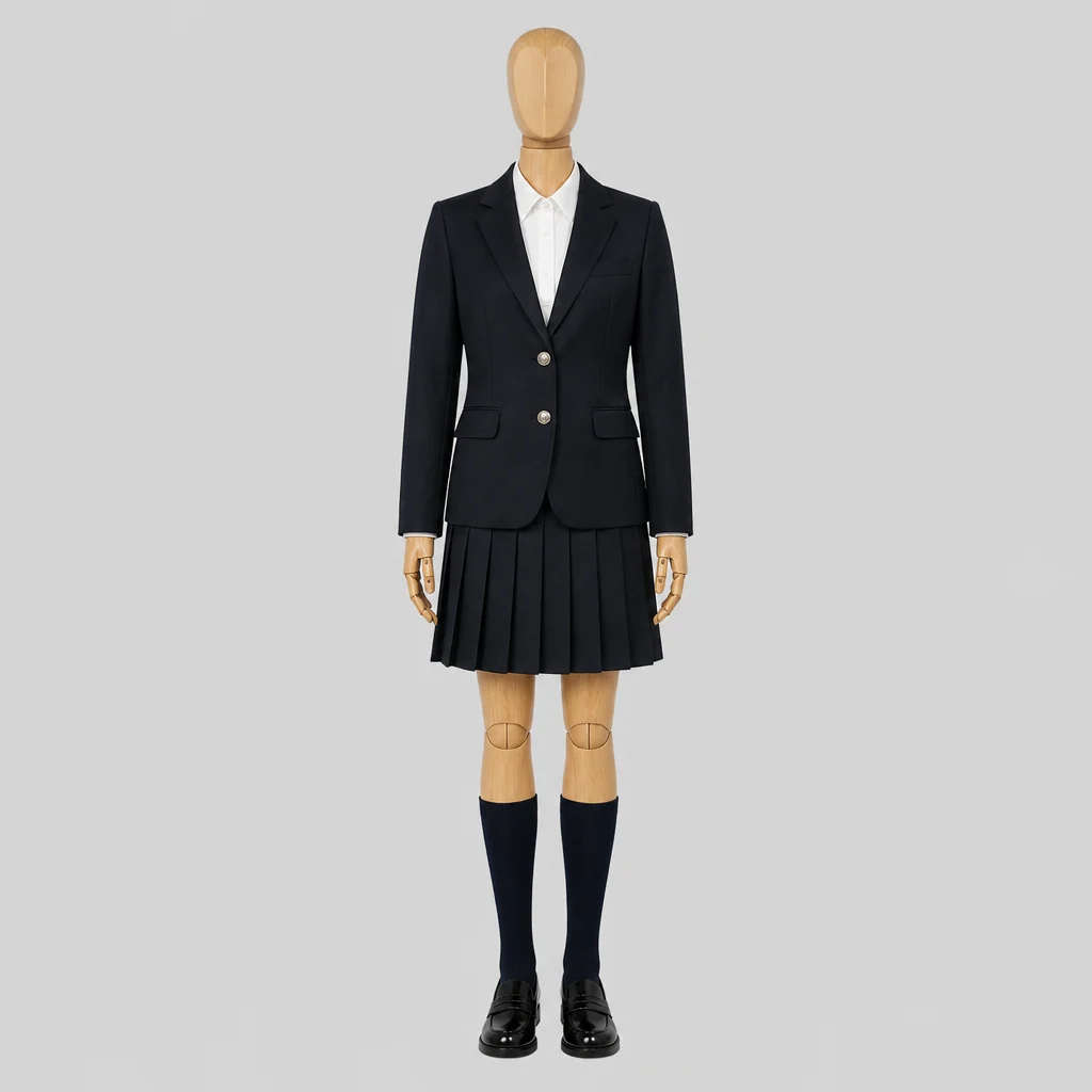 町田高校の女子の制服のイメージ