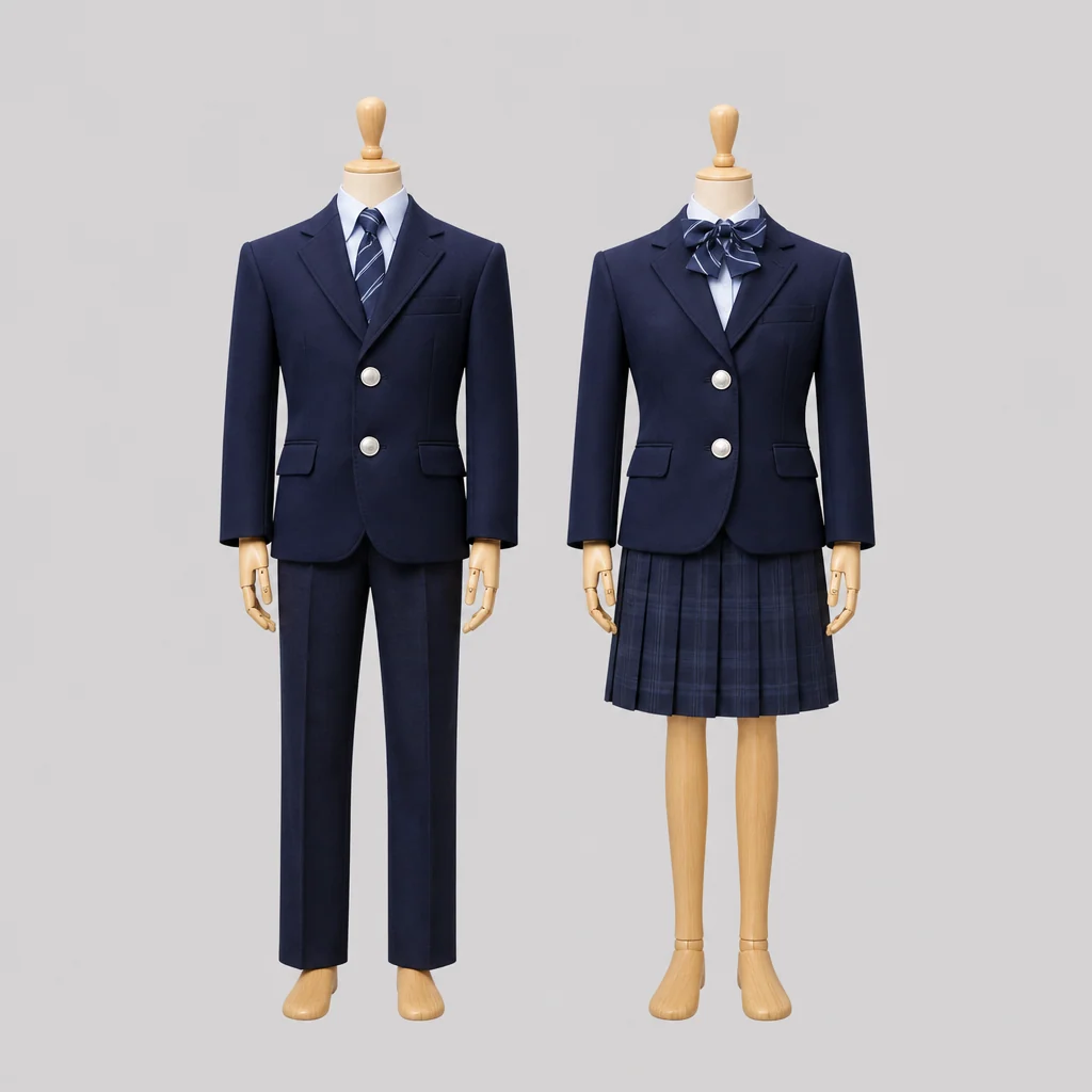 野津田高校の制服のイメージ