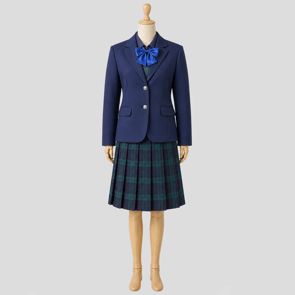 拝島高校の女子の制服のイメージ