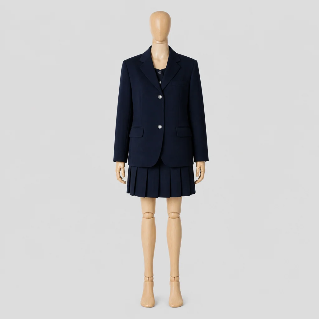 秋留台高校の制服のイメージ