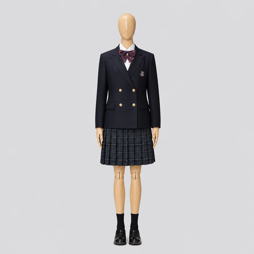府中西高校の女子の制服のイメージ