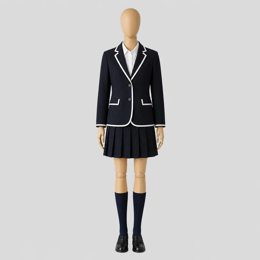 新島高校の制服のイメージ