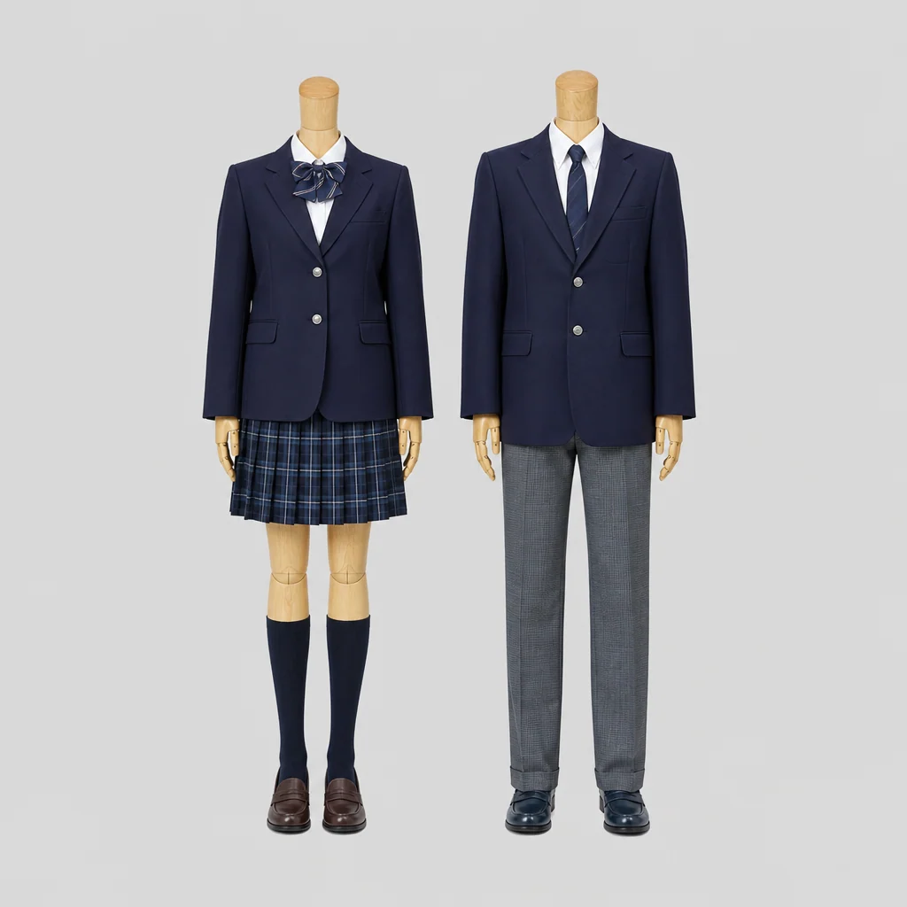 三宅高校の制服のイメージ