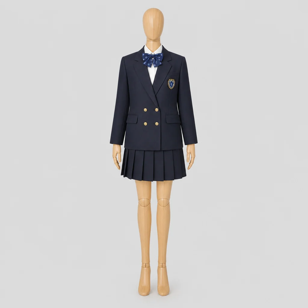 神田女学園高校の女子の制服のイメージ