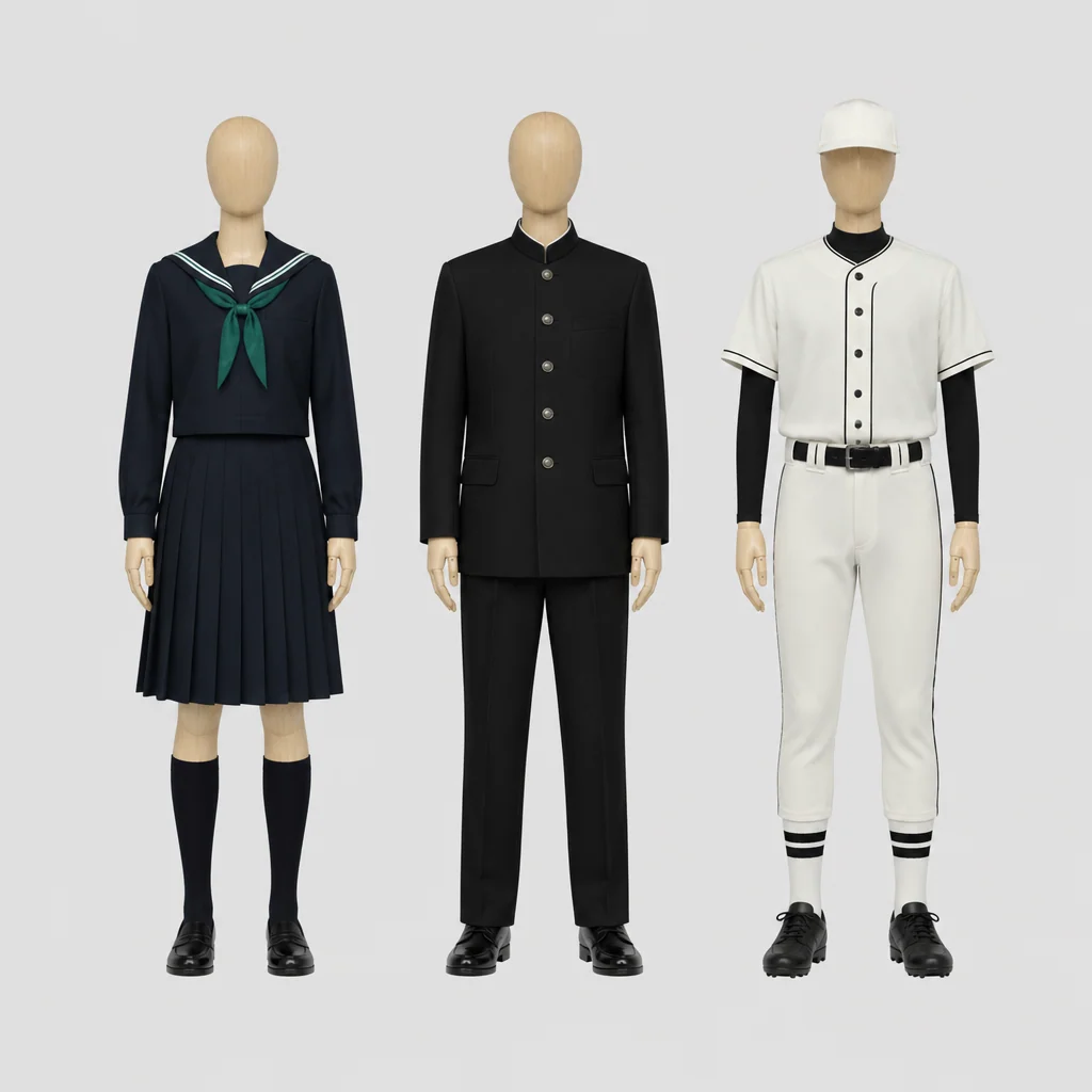 二松学舎大学附属高校の制服のイメージ