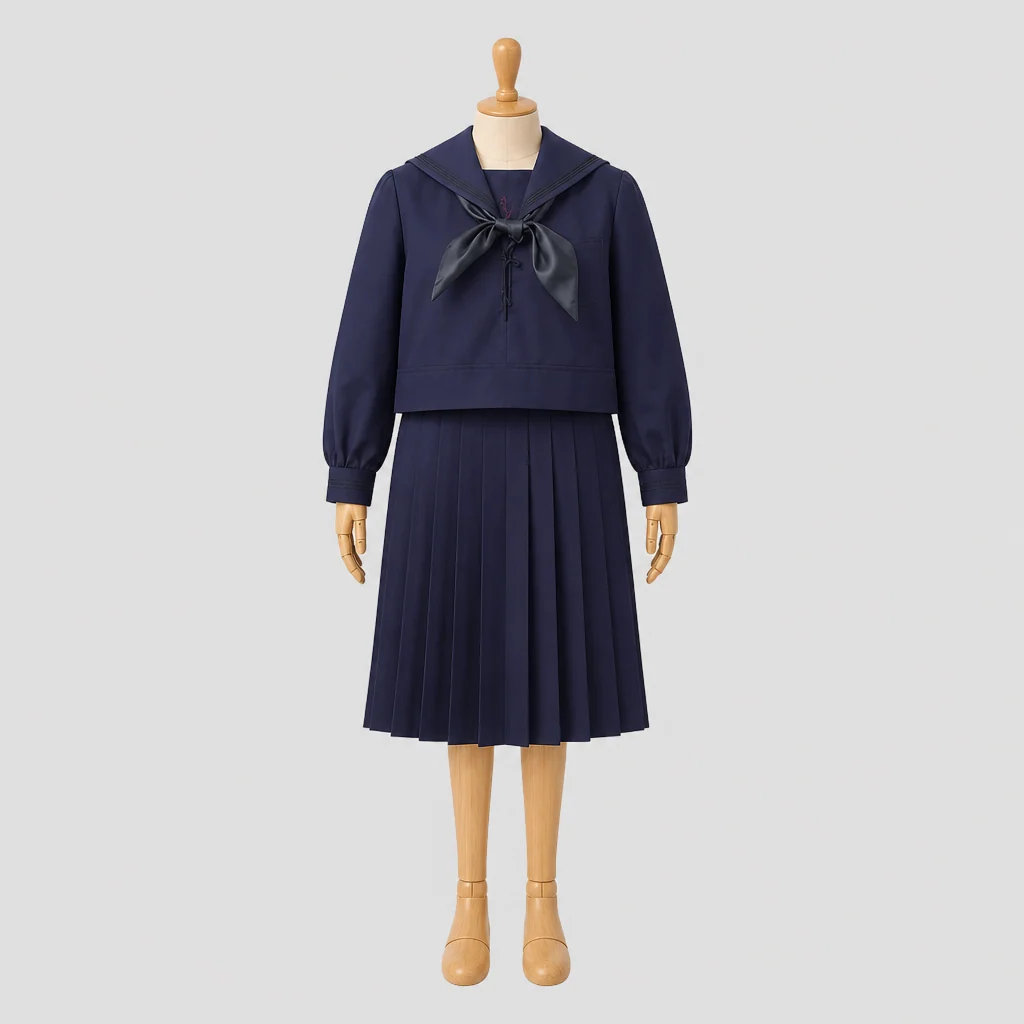 雙葉高校の女子の制服のイメージ