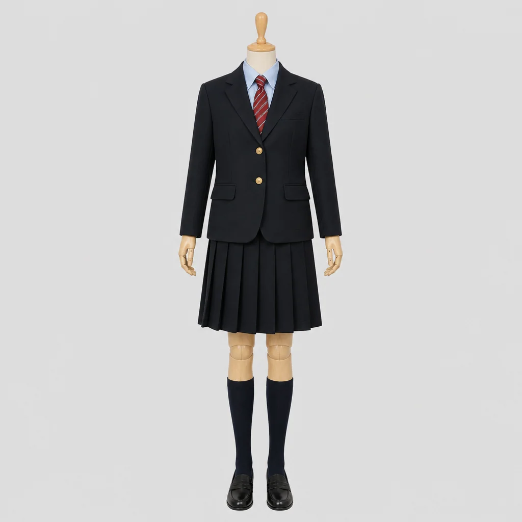東海大学付属高輪台高校の女子の制服のイメージ