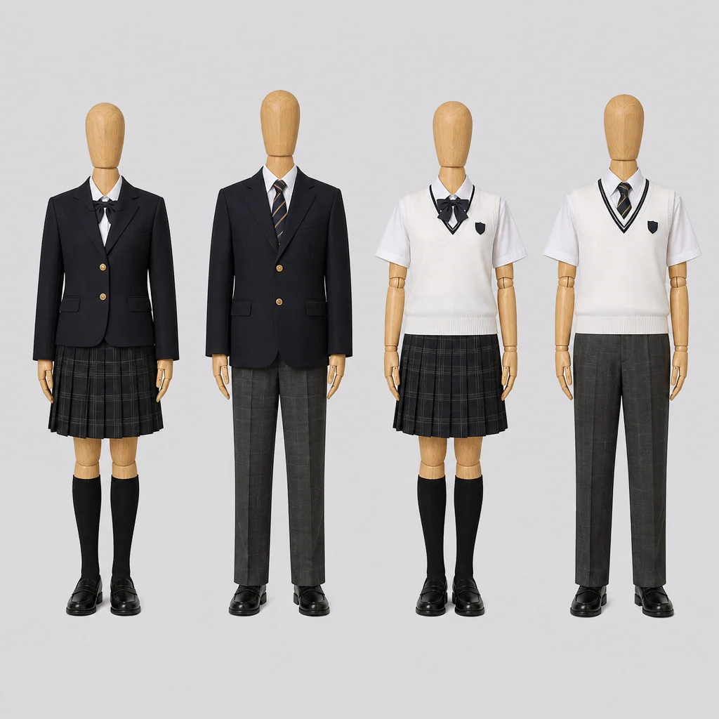 明治学院高校の制服のイメージ