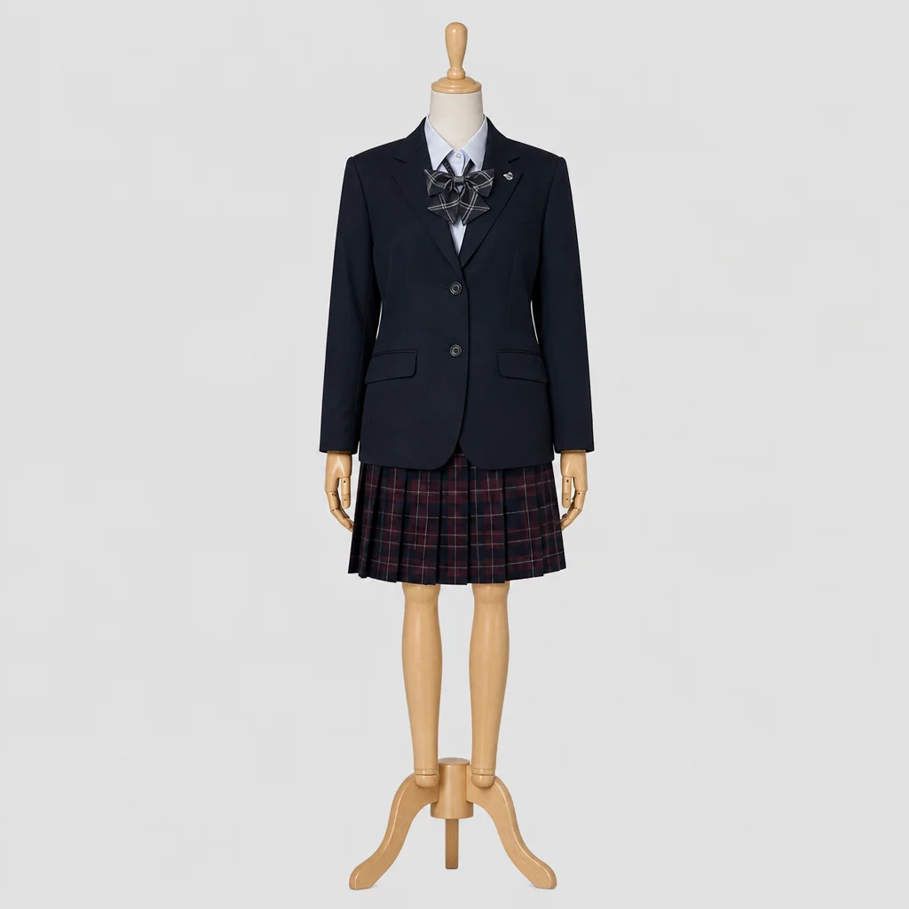 中村高校の女子の制服のイメージ