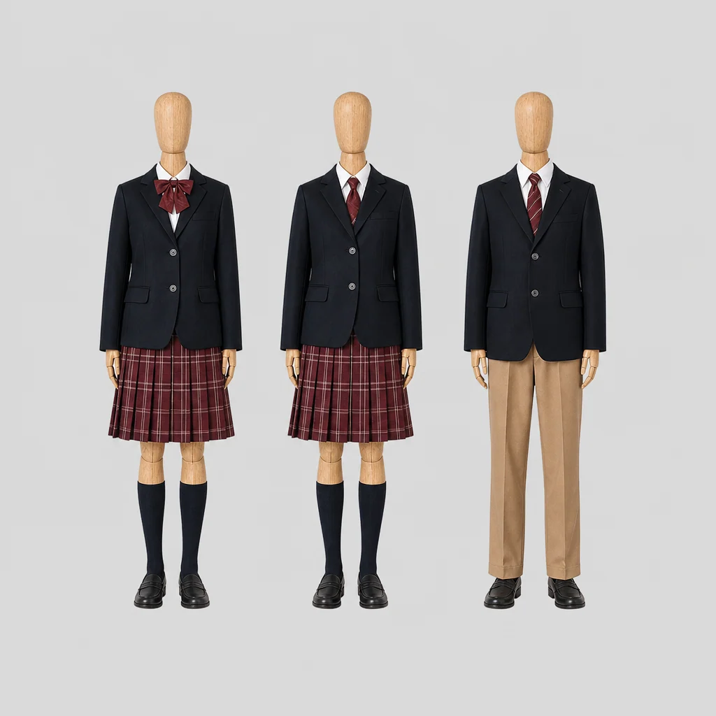 品川学藝高校の制服のイメージ