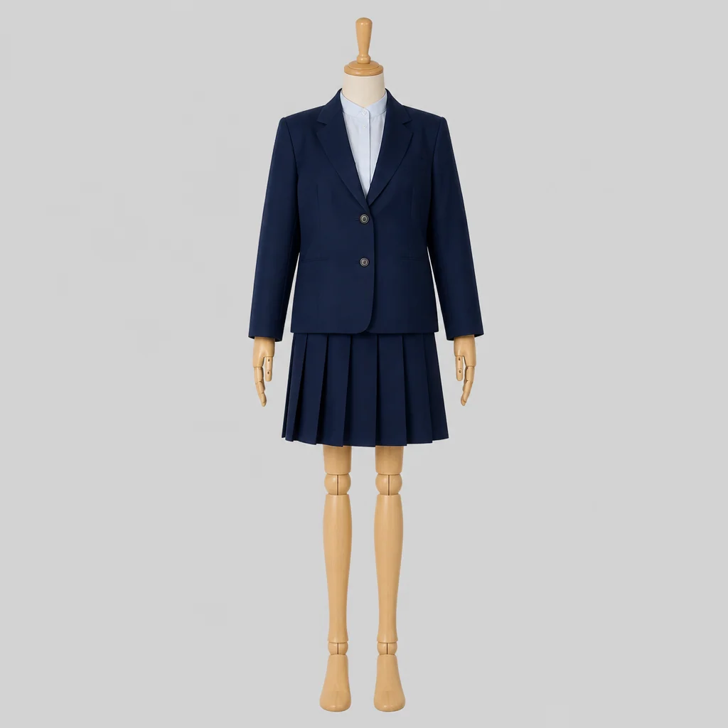 多摩大学目黒高校の女子の制服のイメージ