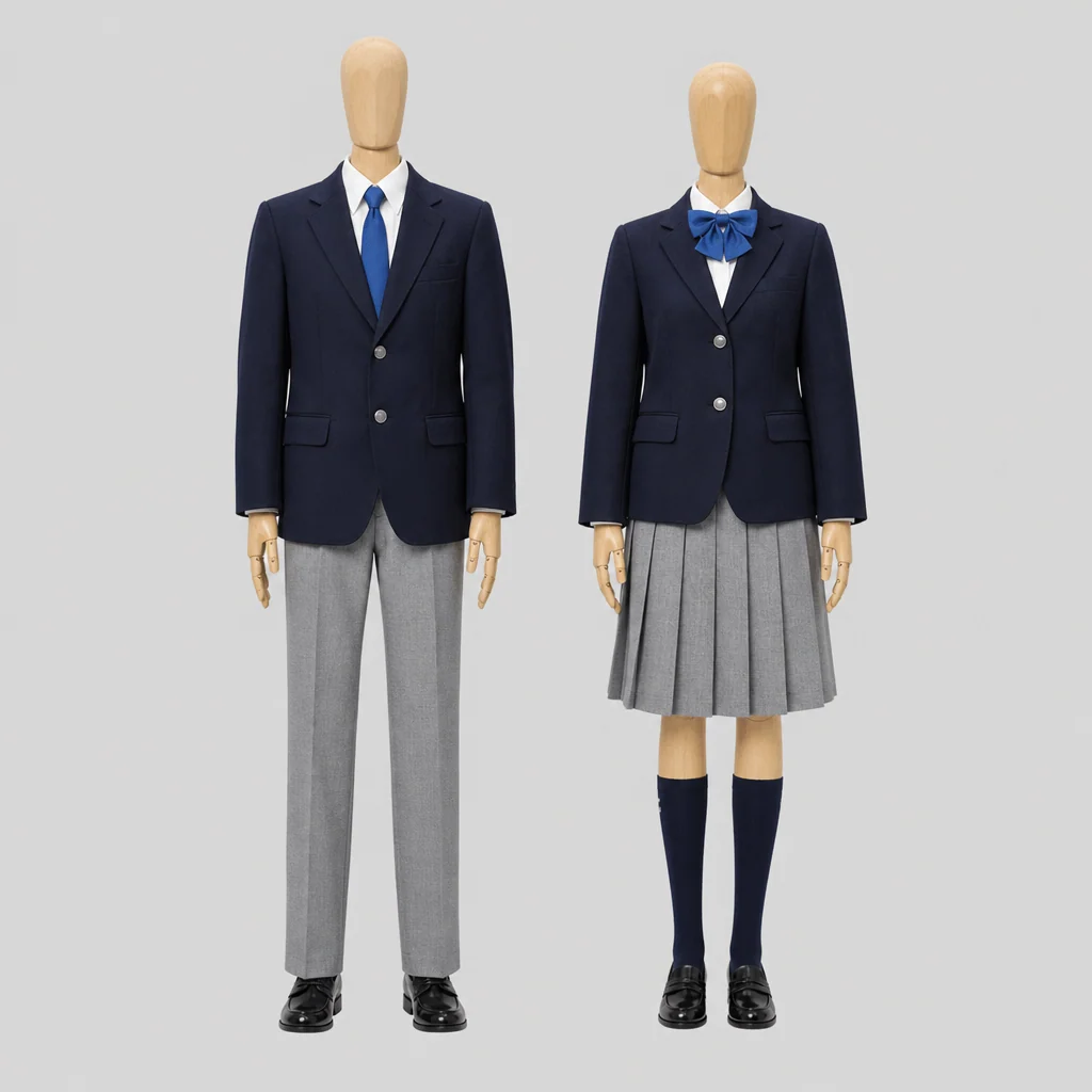 羽田国際高校の制服のイメージ