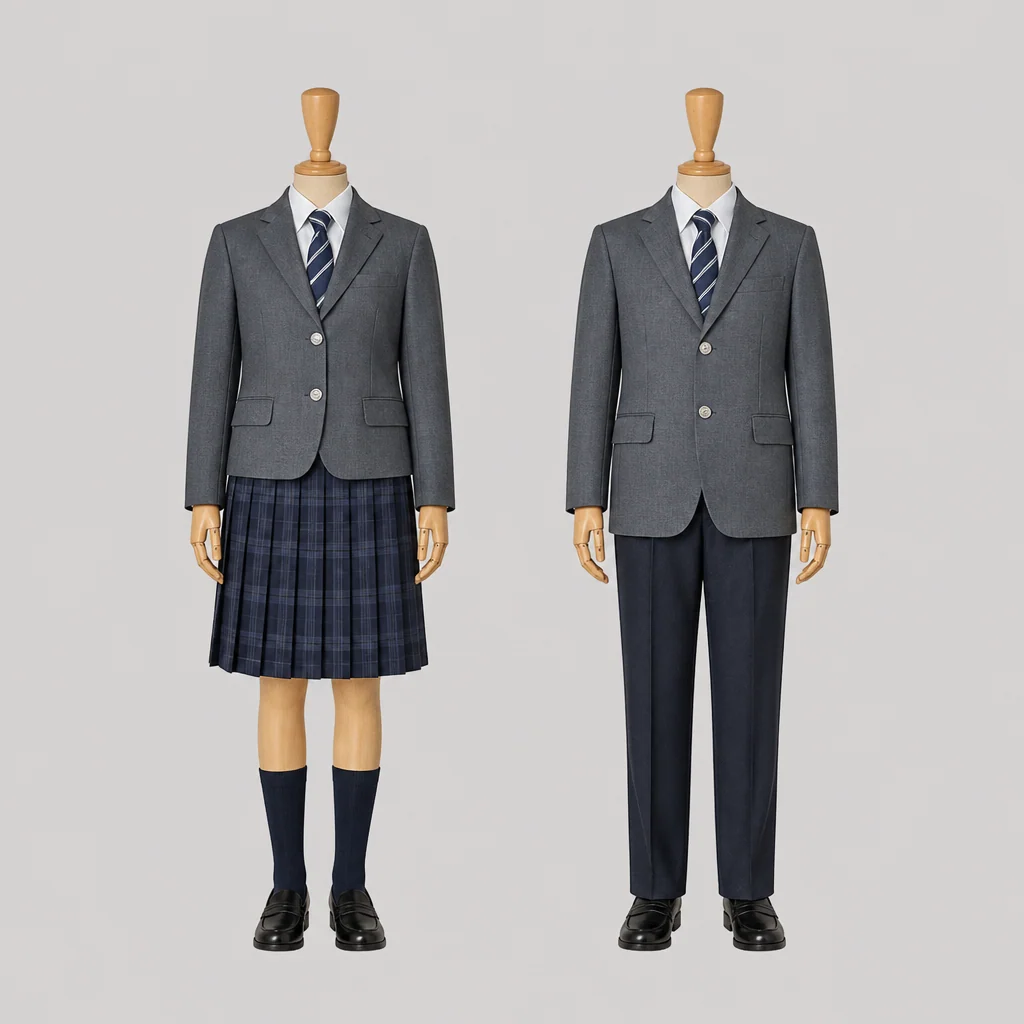 日本体育大学荏原高校の制服のイメージ