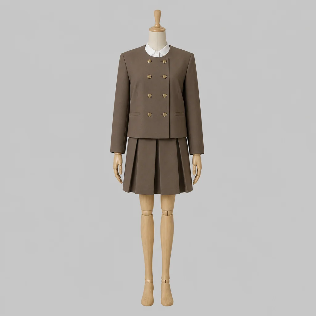 聖ドミニコ学園高校の女子の制服のイメージ