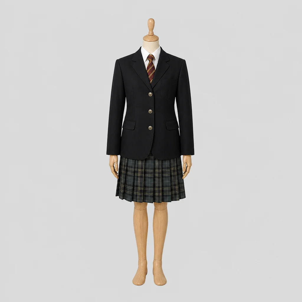 杉並学院高校の女子の制服のイメージ