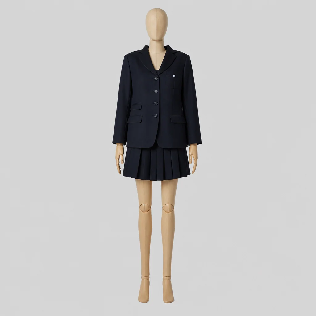 文化学園大学杉並高校の女子の制服のイメージ