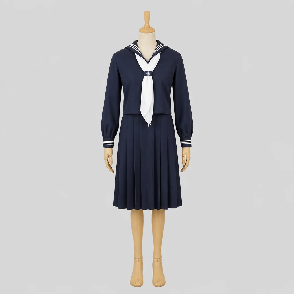 女子聖学院高校の女子の制服のイメージ