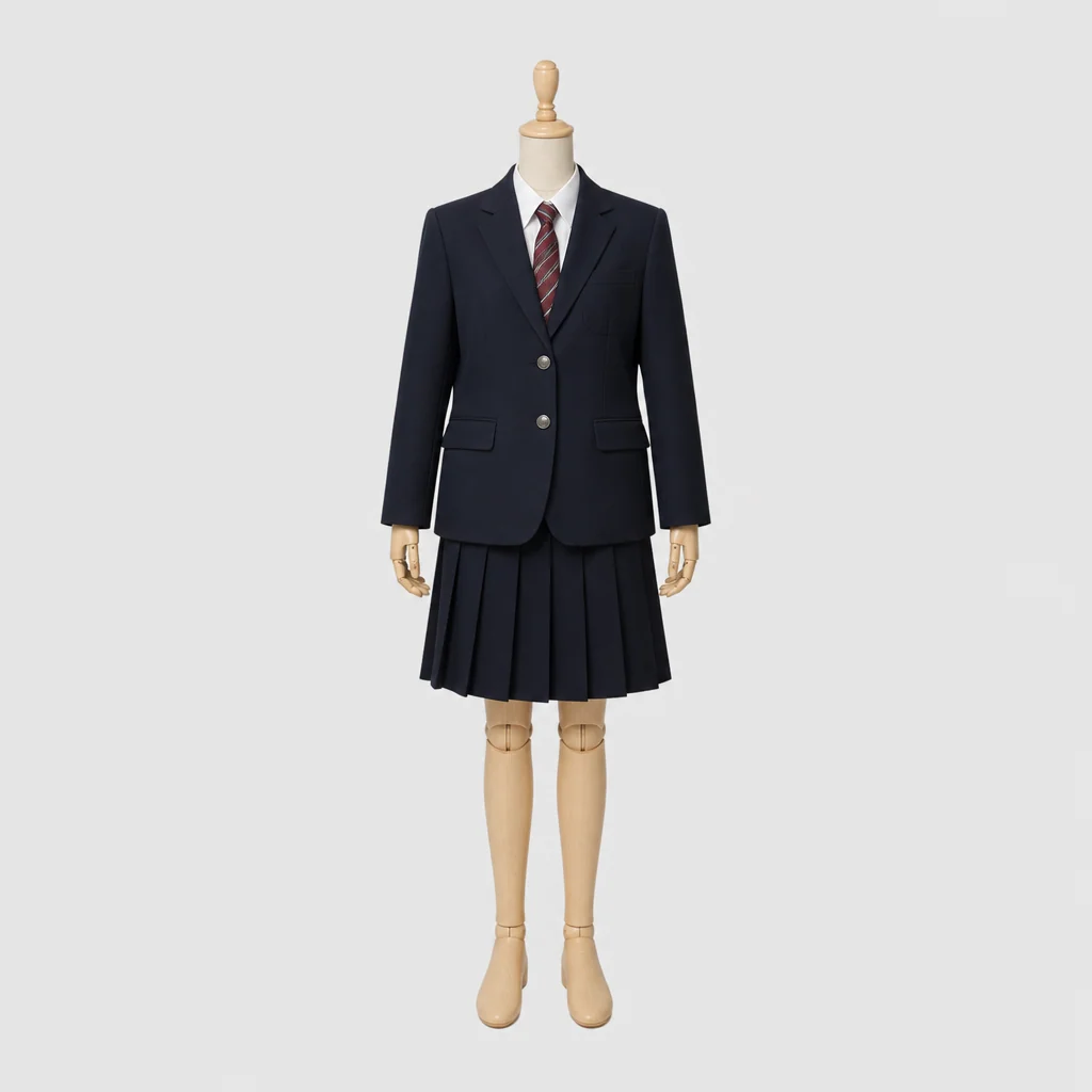 駿台学園高校の女子の制服のイメージ