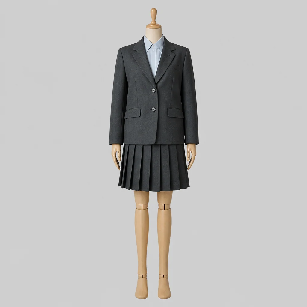 晃華学園高校の女子の制服のイメージ