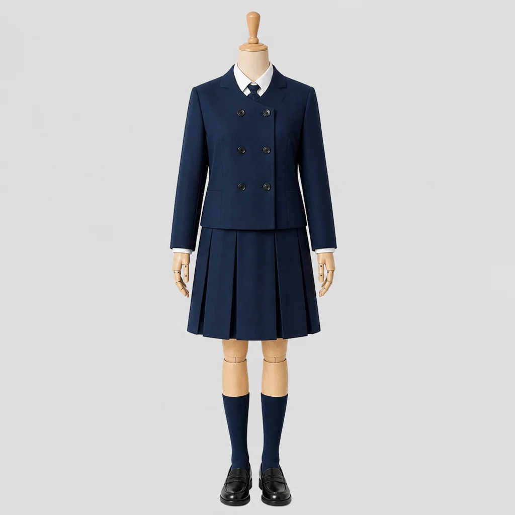 桐朋女子高校の女子の制服のイメージ