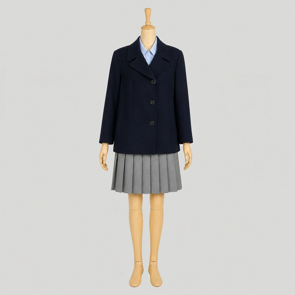拓殖大学第一高校の女子の制服のイメージ