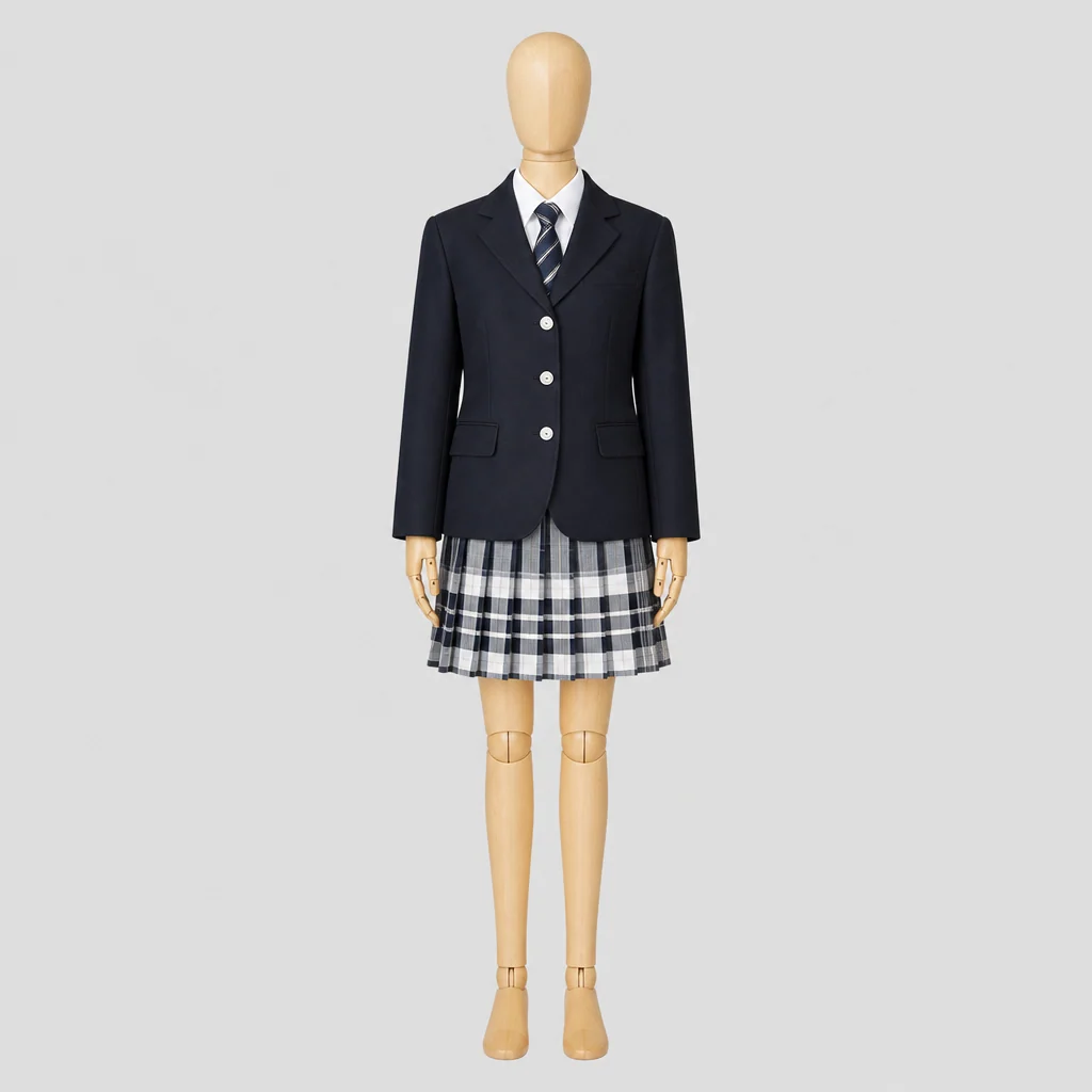 駒沢学園女子高校の制服のイメージ