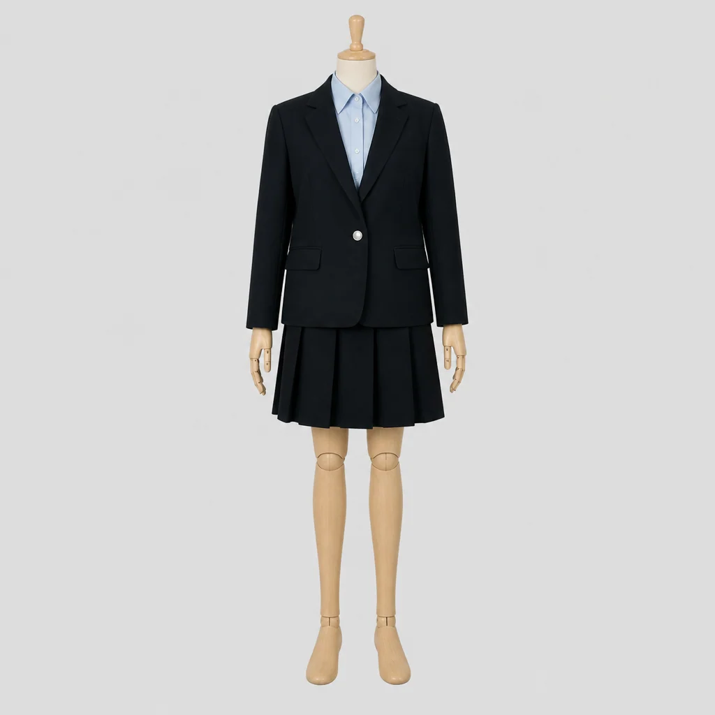 光陵高校の女子の制服のイメージ