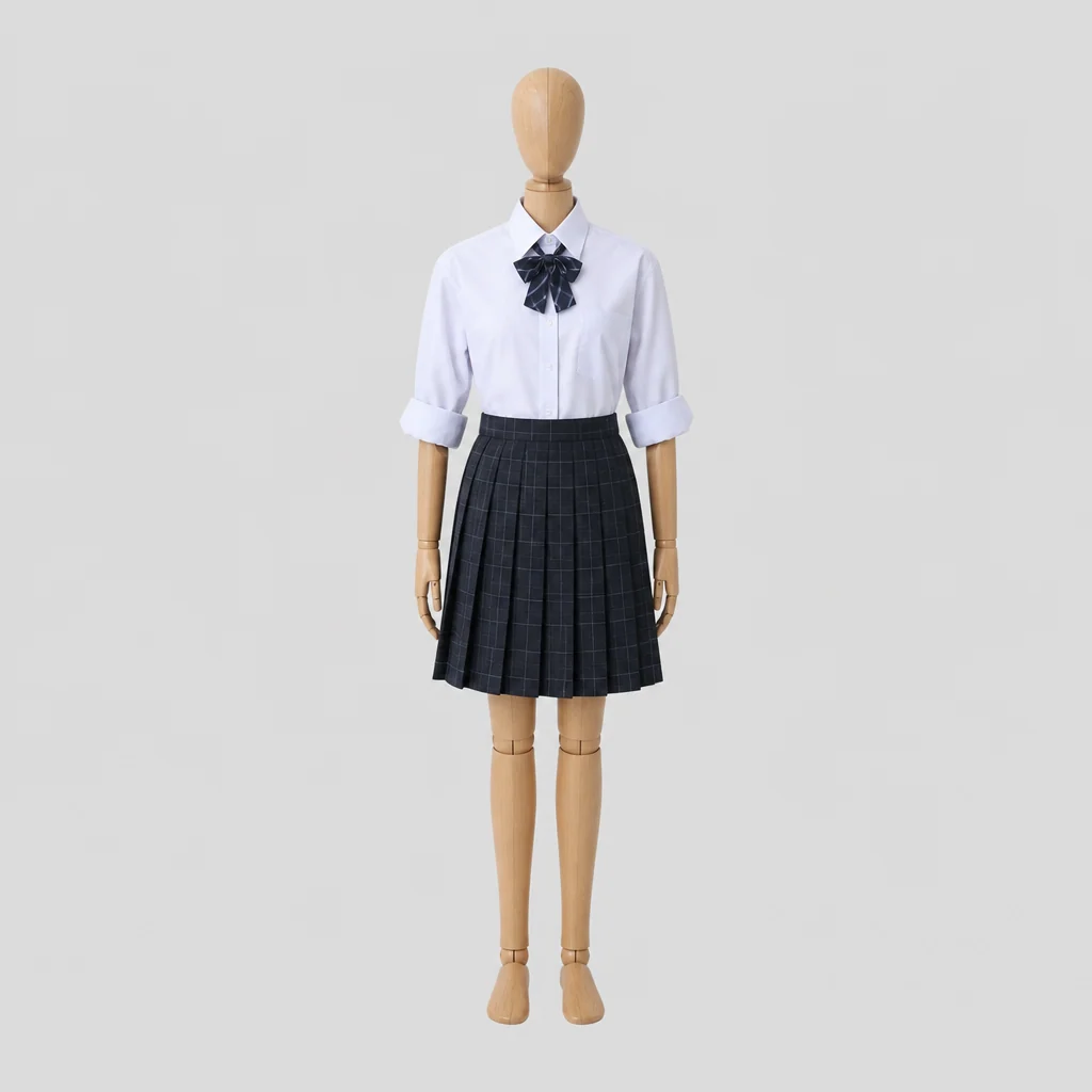 商工高校の女子の制服のイメージ
