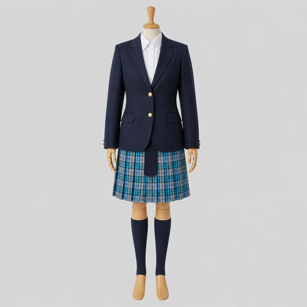 新栄高校の女子の制服のイメージ