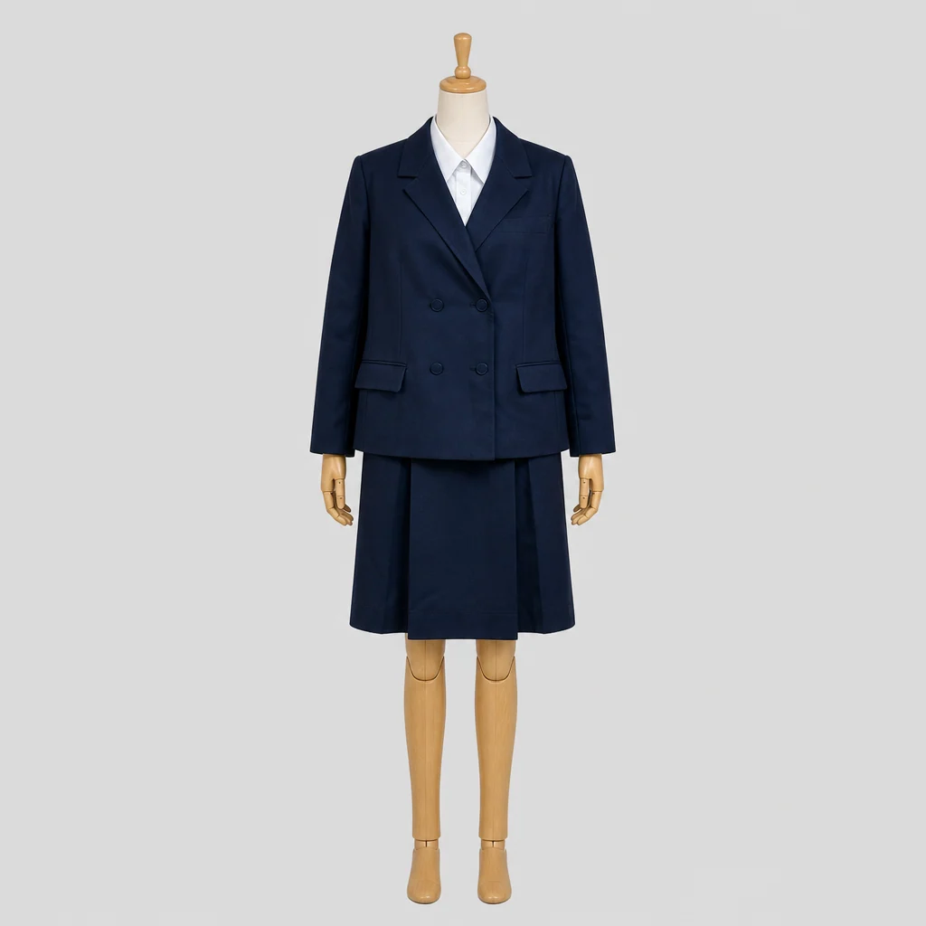 柏陽高校の女子の制服のイメージ