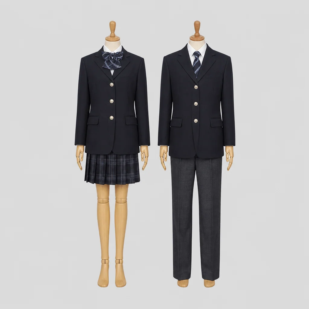 横浜緑園高校の制服のイメージ