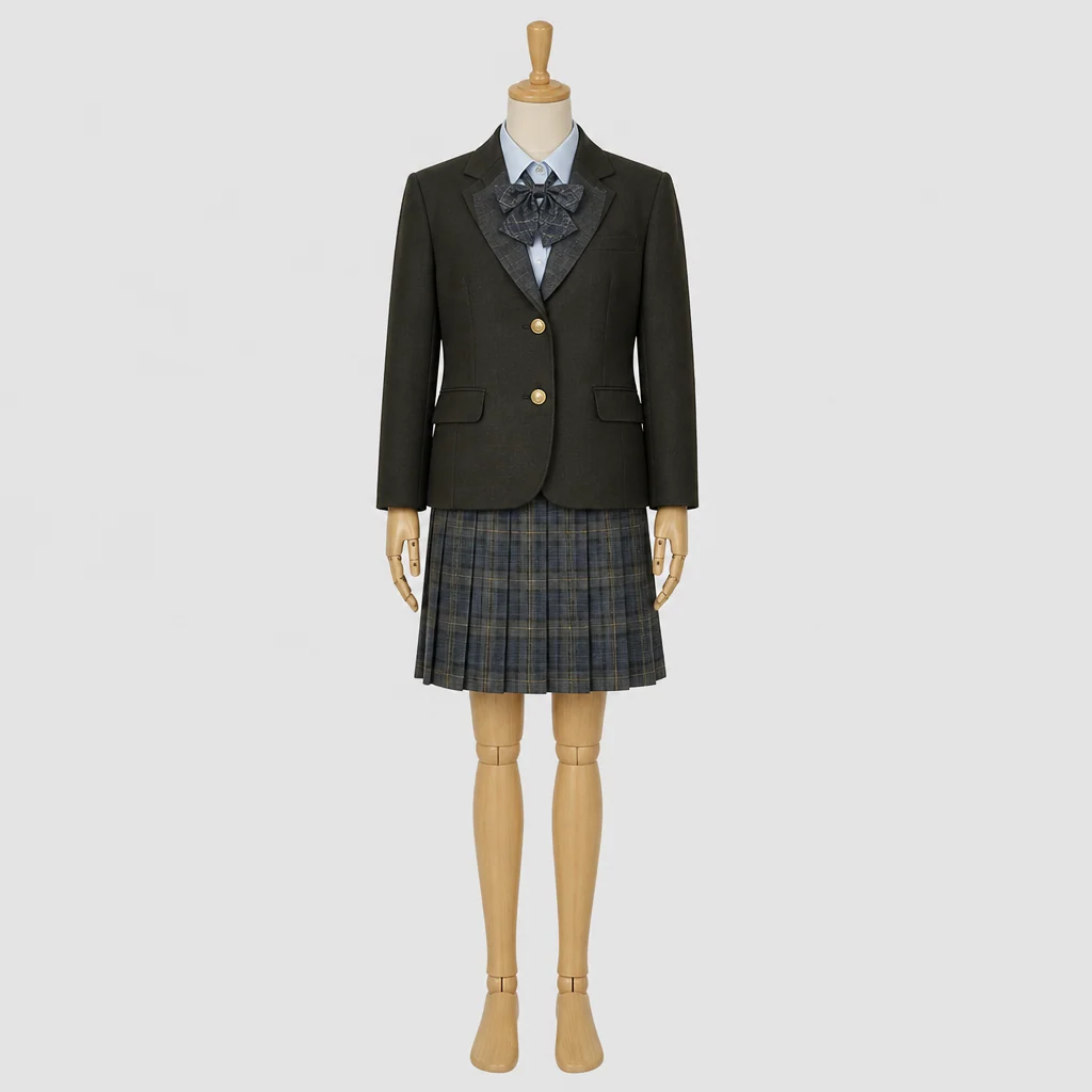 戸塚高校の女子の制服のイメージ