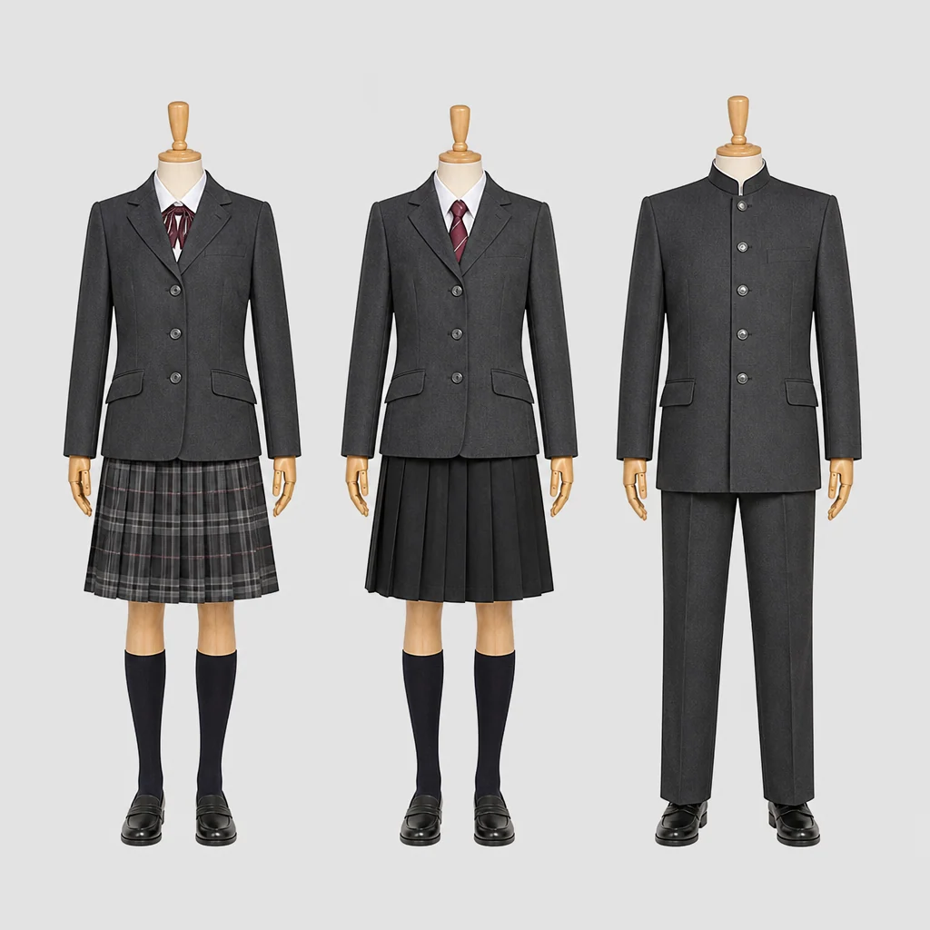 川崎工科高校の制服のイメージ