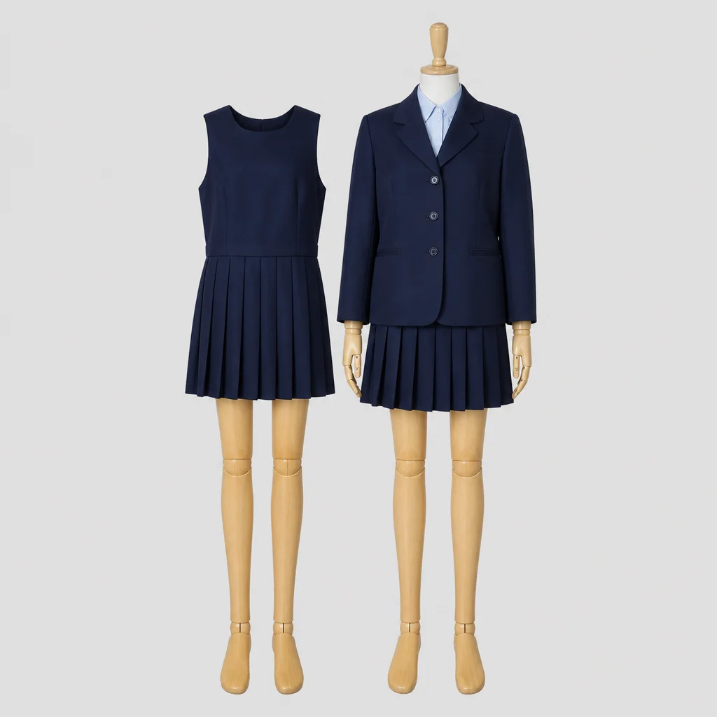 多摩高校の女子の制服のイメージ