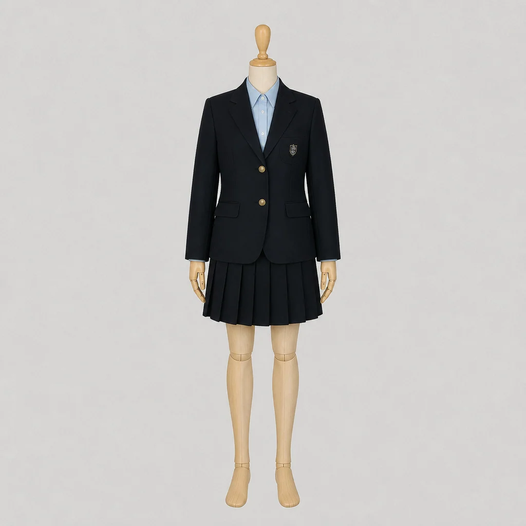 上鶴間高校の女子の制服のイメージ