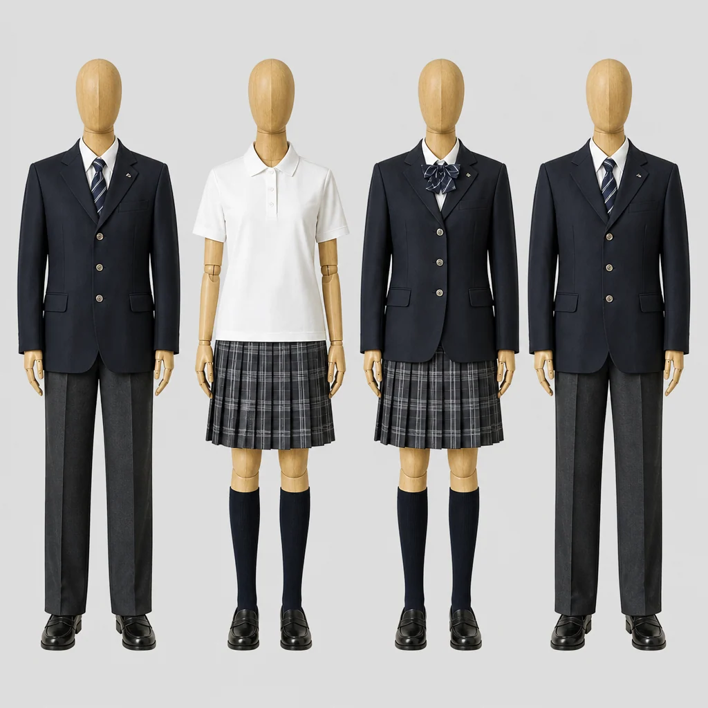 藤沢総合高校の制服のイメージ