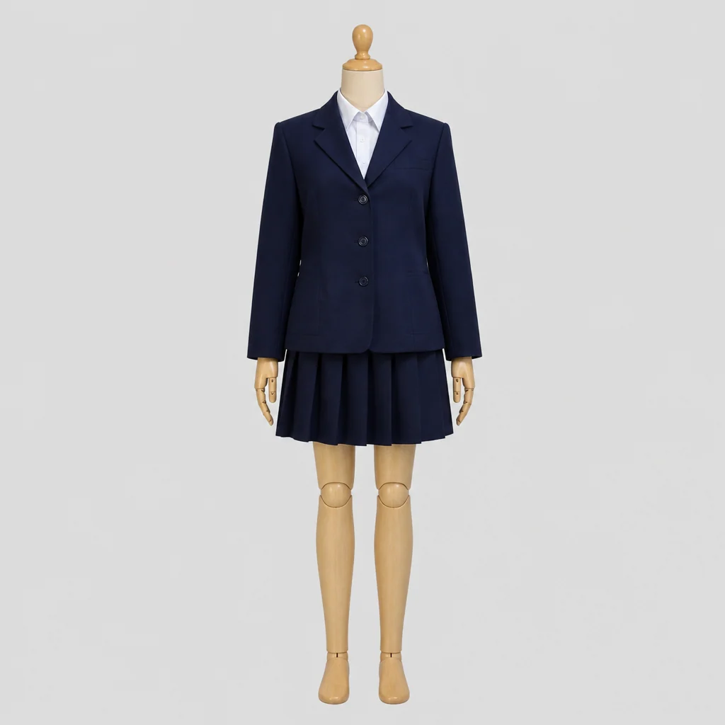 西湘高校の女子の制服のイメージ