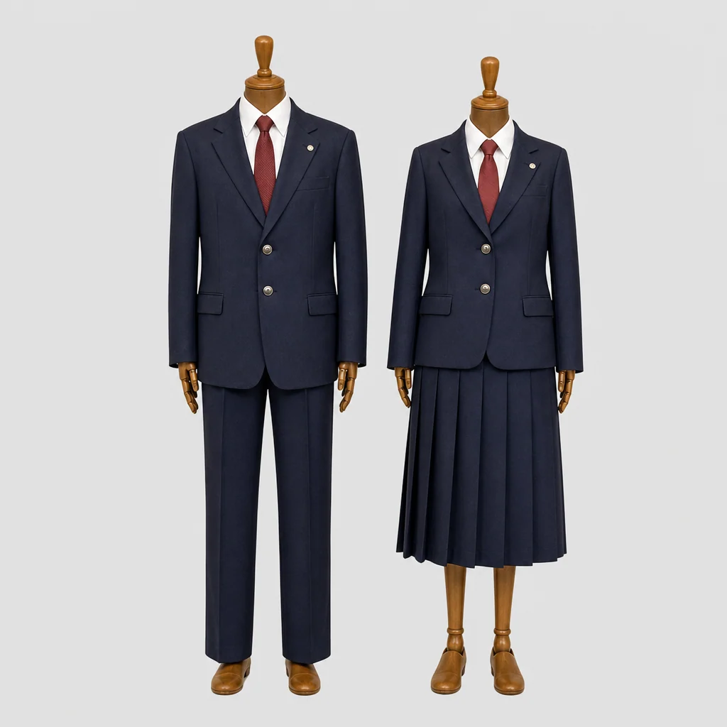 大和西高校の制服のイメージ