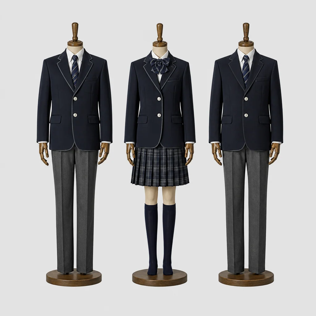 綾瀬高校の制服のイメージ