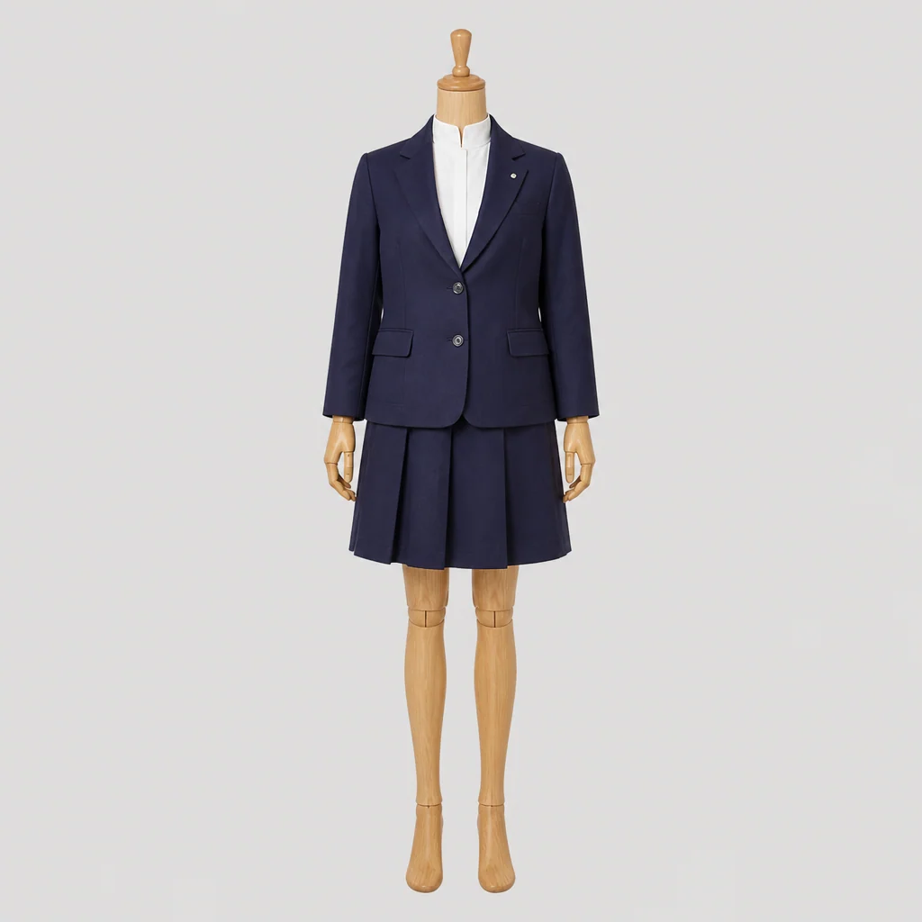 寒川高校の女子の制服のイメージ