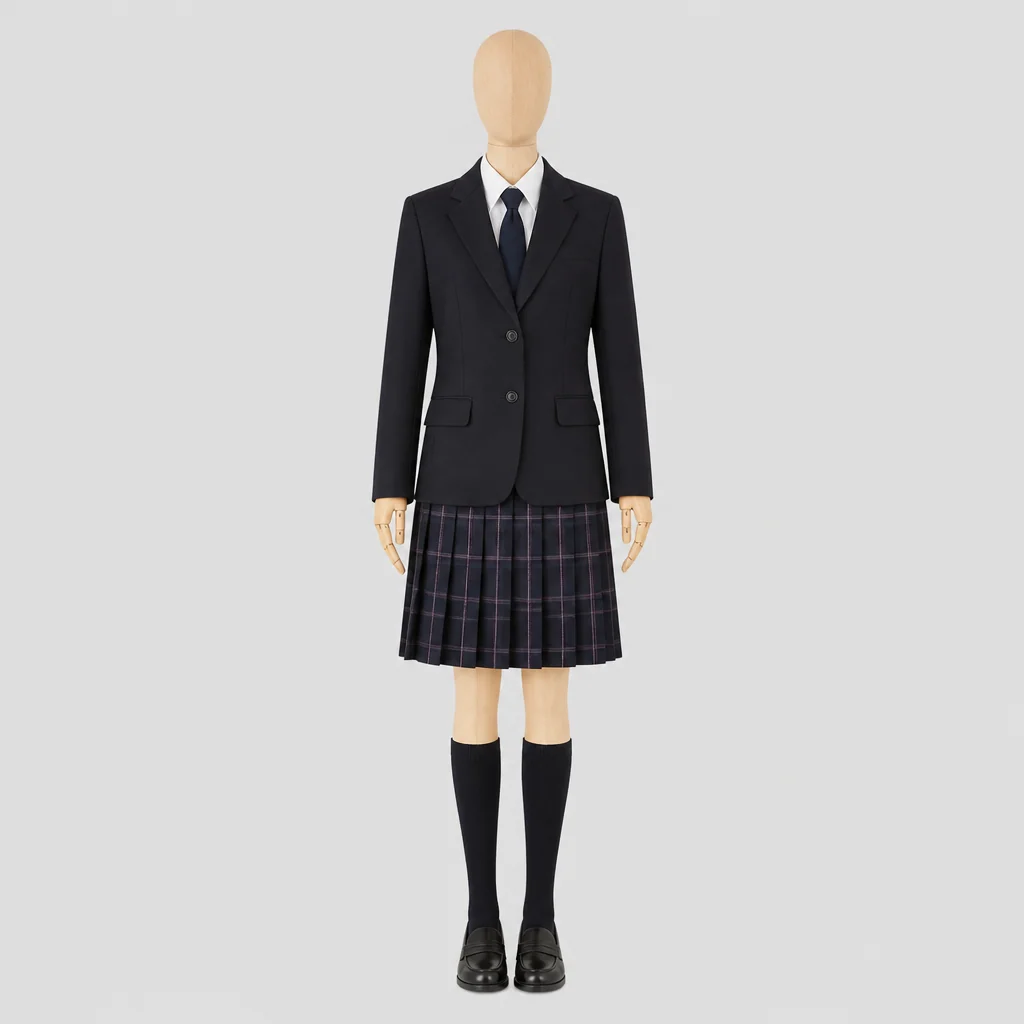 英理女子学院高校の制服のイメージ