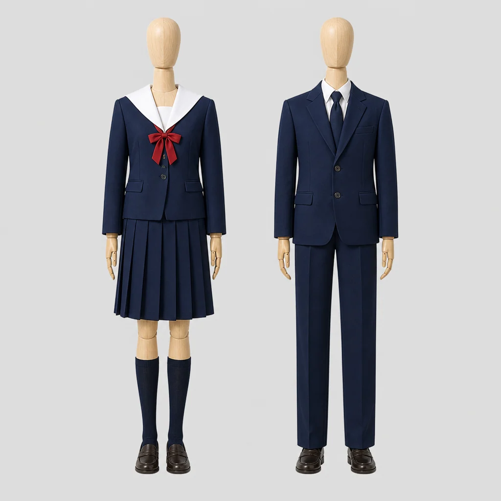 カリタス女子高校の制服のイメージ