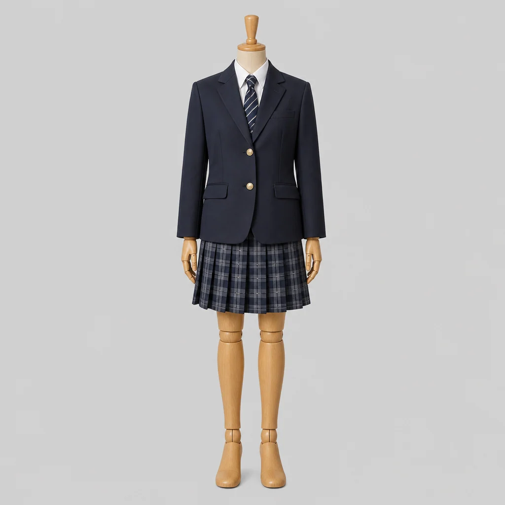 麻布大学附属高校の制服のイメージ