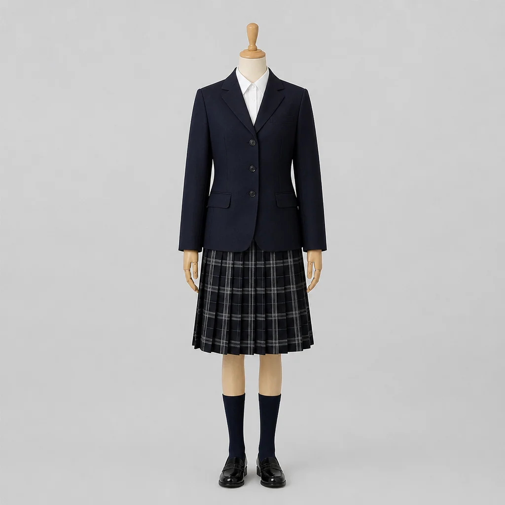 新潟高校の女子の制服のイメージ