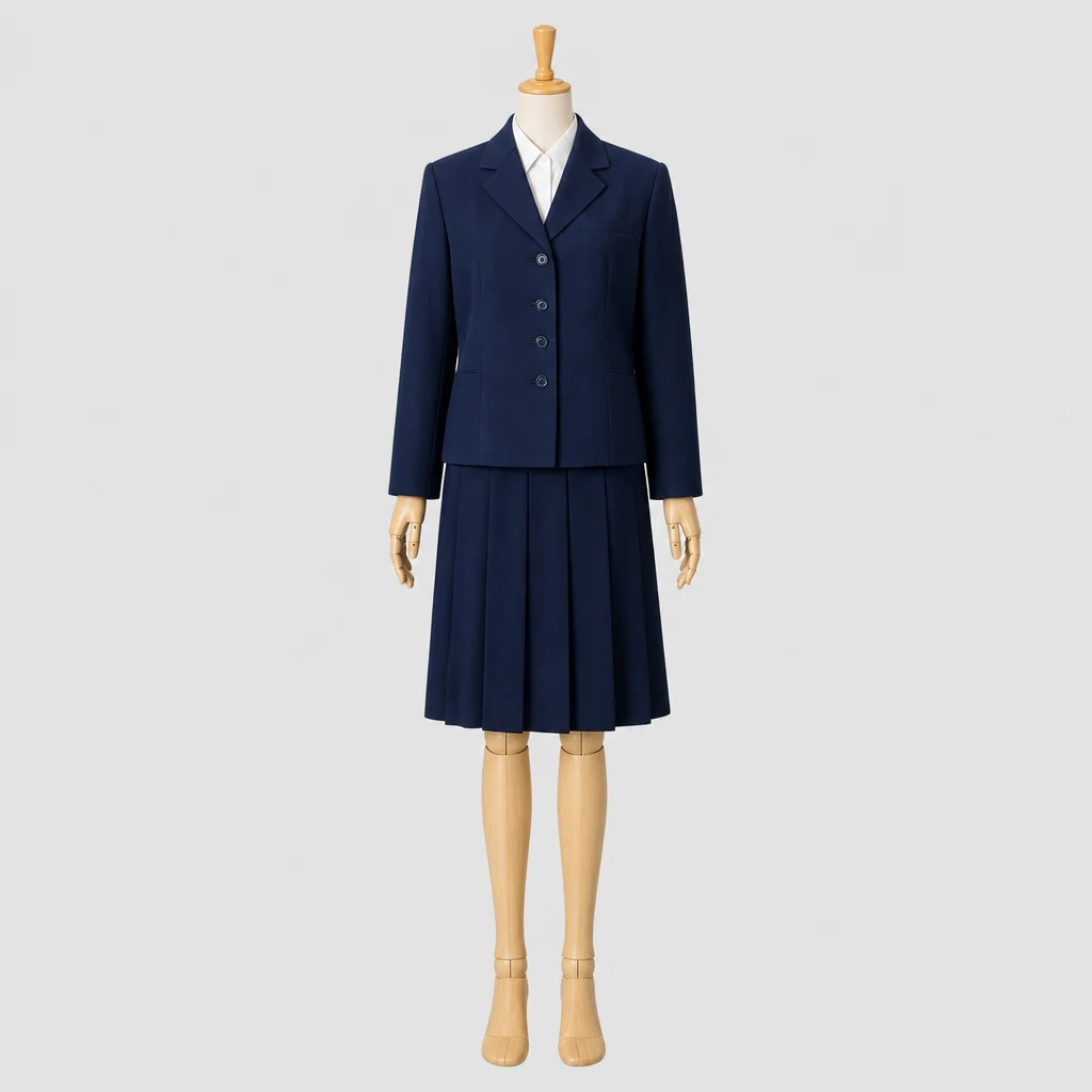 新潟南高校の女子の制服のイメージ