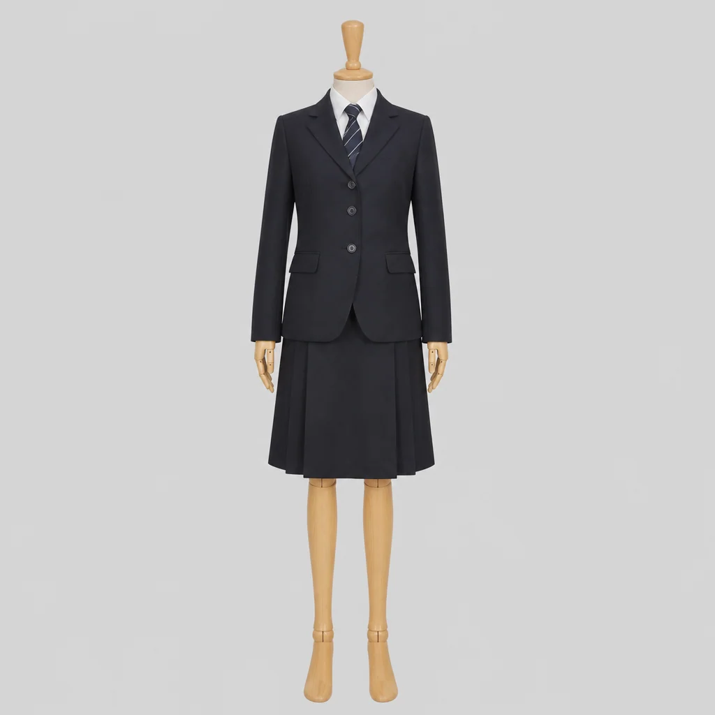 長岡工業高校の女子の制服のイメージ